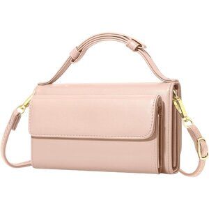 Small Crossbody Bag Polyester Women Cell Phone Wallet Purse with Card Slots